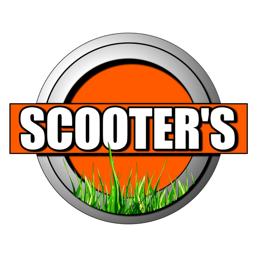 Scooter’s Lawn Care logo for Florida landscaping company